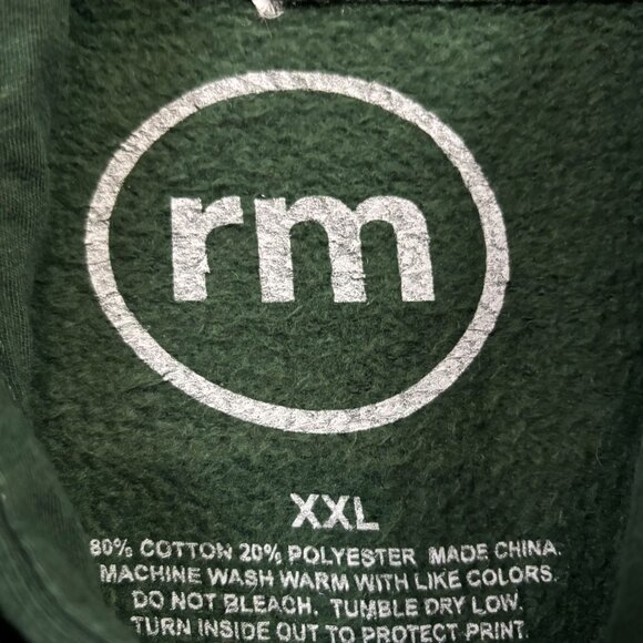 Role Model Camp Kansas Anymore Indie Pop Zip-Up Hoodie XXL - Picture 4 of 4